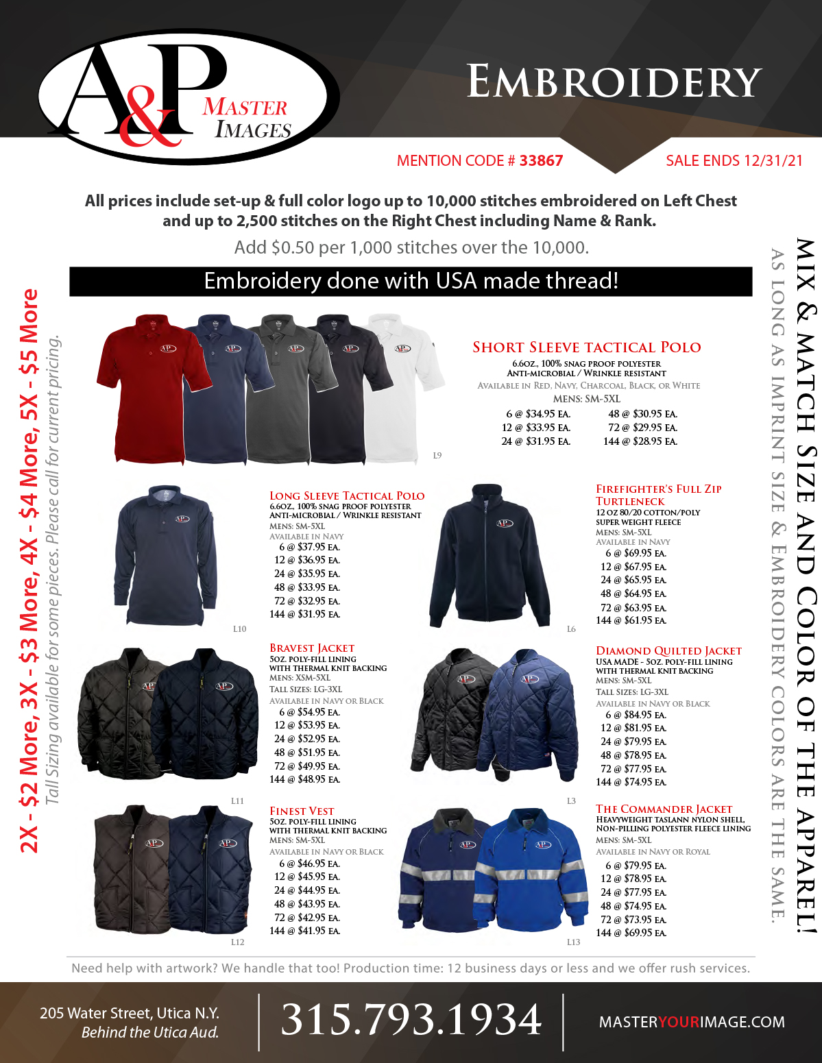 Sales Flyers - Embroidery 11